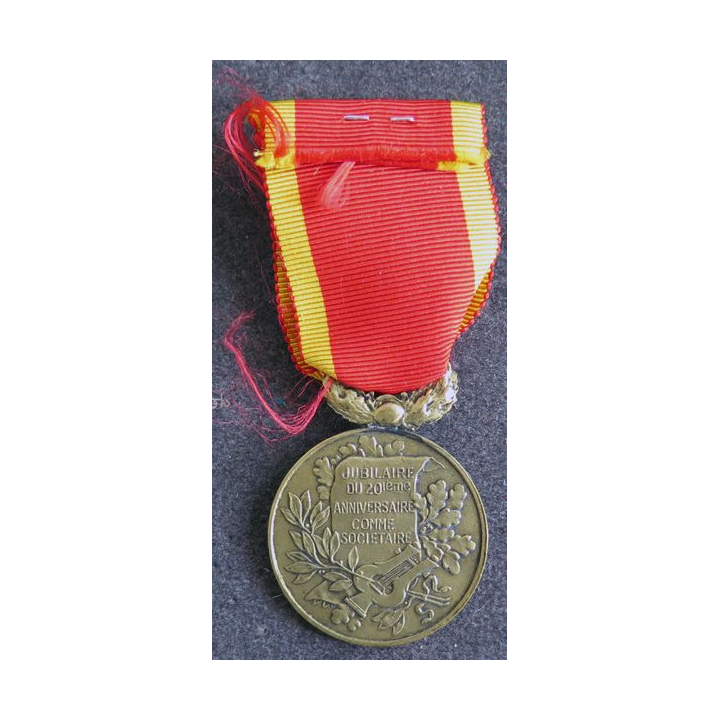 FRANCE : Médaille de la Fédération des sociétés catholique de chant et de musique d'Alsace