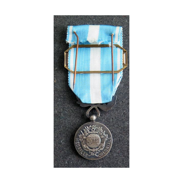 FRANCE : médaille coloniale agrafes Algérie petit module en argent