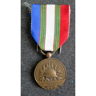 FRANCE : médaille de bronze de l'Union Nationale des Combattants UNC