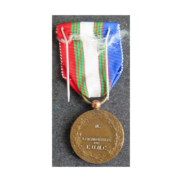 FRANCE : médaille de bronze de l'Union Nationale des Combattants UNC