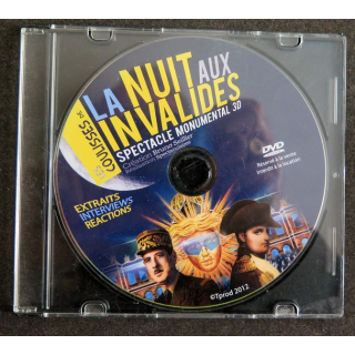 DVD : La Nuit aux Invalides Spectacle monumental 3D