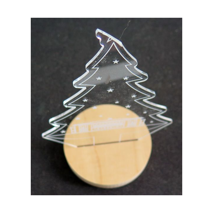 Sapin de Noël électrique vert (fonctionne avec chargeur universel)