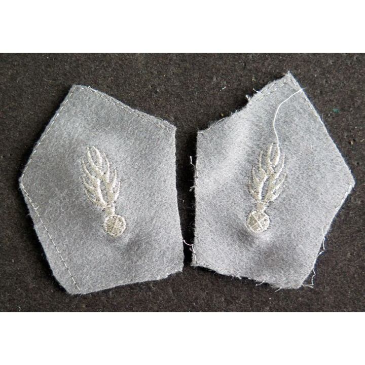 SOUTACHE : paire d'insigne de col du CSTAGN de la Gendarmerie nationale
