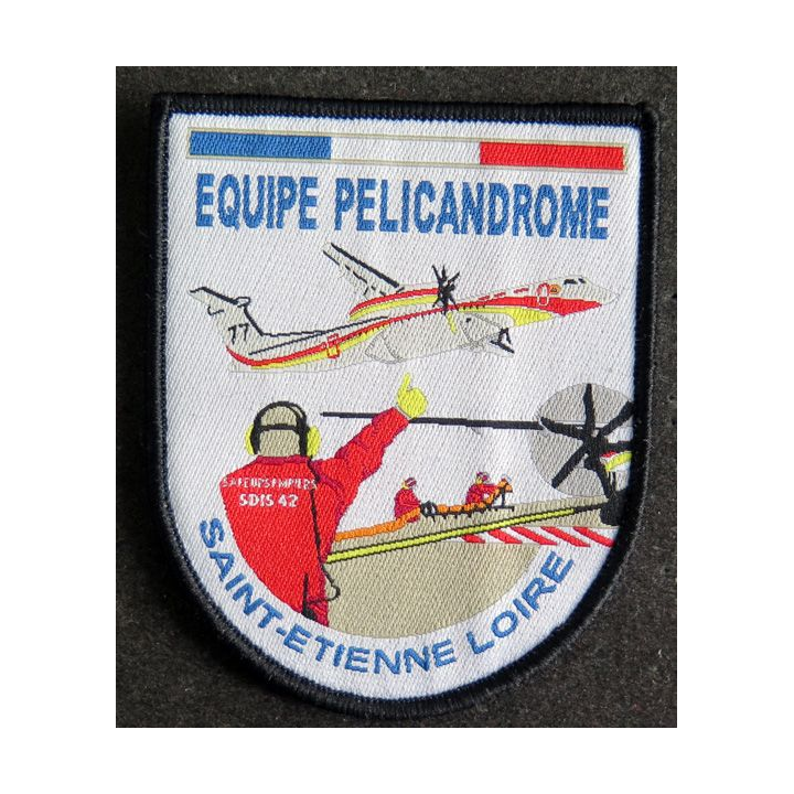 insigne tissu de l'équipe Pélicandroime du SDIS 42 Saint Etienne Loire