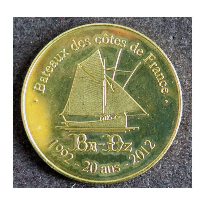 Médaille dorée des Bateaux des cotes de France Chasse-Marée 1981-2011
