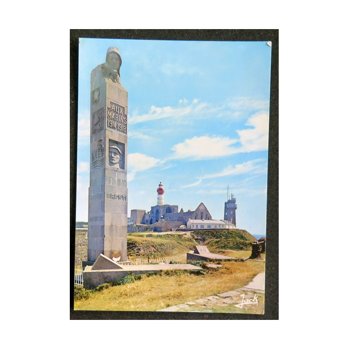 Carte Postale de la Pointe Saint Mathiru le Monument et le Phare