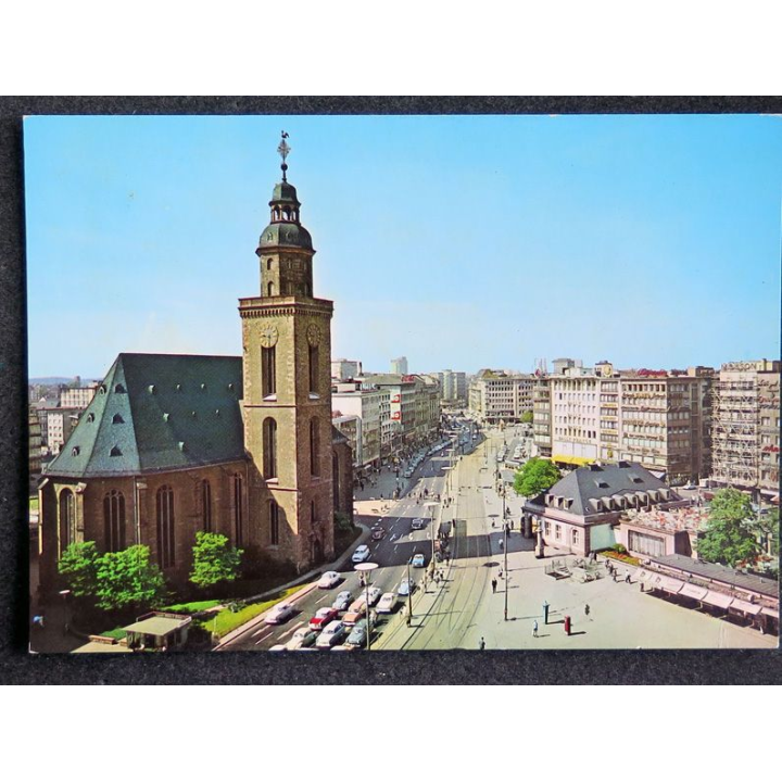 Carte Postale Frankfurt am main An der an der Hauptwache