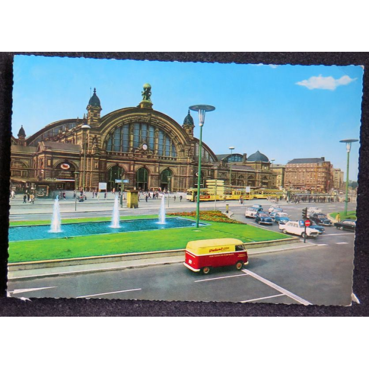 Carte Postale Frankfurt Hauptbahnhof