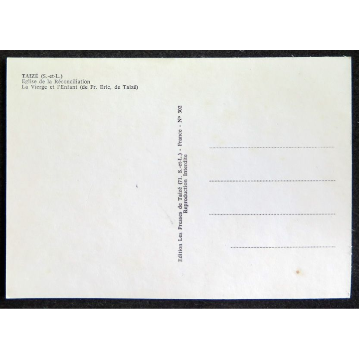 Carte Postale Taizé Eglise de la Réconciliation