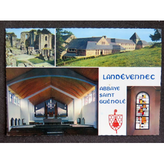 Carte Postale Landévennec Abbaye Saint Guénolé