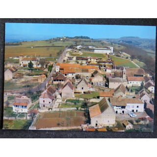 Carte Postale Taizé avec église romane et l'église de la Réconciliation