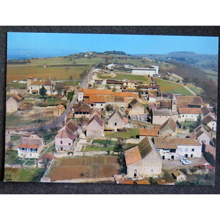 Carte Postale Taizé avec église romane et l'église de la Réconciliation