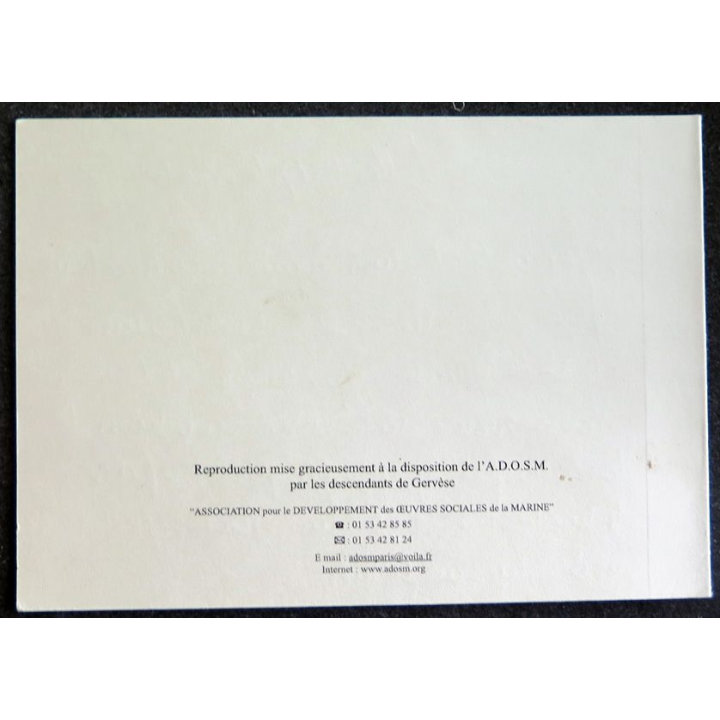 Carte Postale Nos Marins la visite