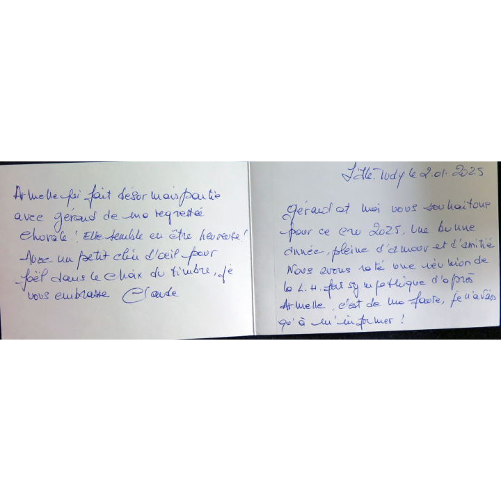 Carte Postale Nos Marins la visite