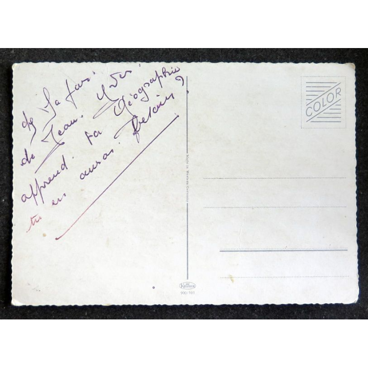 Carte Postale La Géographie