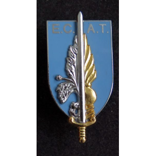 ECAT : École du commissariat de l'armée de terre gris bleu Palme G.3381