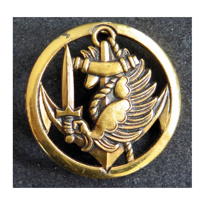 insigne de béret des commandos parachutistes coloniaux de fabrication Coinderoux
