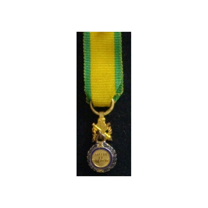 FRANCE : MÉDAILLE MILITAIRE BIFACE EN RÉDUCTION