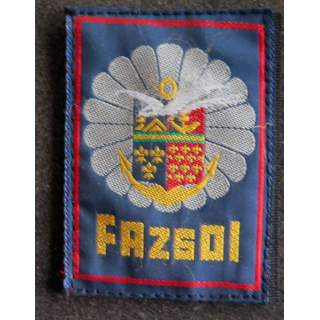 FAZSOI : insigne de manche des Forces Armées Zone Sud Océan Indien sur scratch