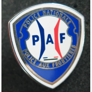 POLICE : insigne de coiffure de la Police aux Frontières PAF Arthus Bertrand,
