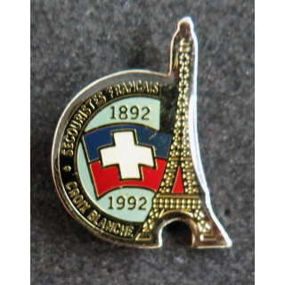 Pin's du centenaire de la Croix Blanche secours français