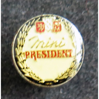 Pin's boite de camembert Président
