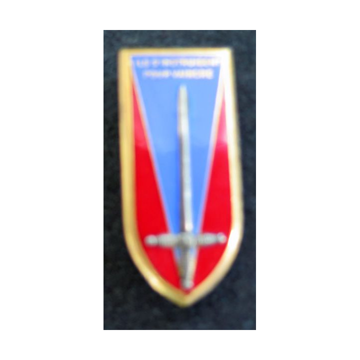 ESM : insigne de l'école spéciale militaire de Saint Cyr fabriqué par Courtois en émail