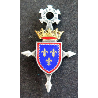 26° RD : insigne métallique du 26° régiment de dragons de fabrication Drago Paris G. 1597