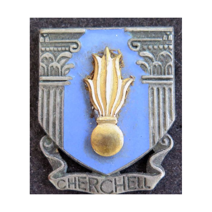 EMIC : École militaire de Cherchell en émail sans attache