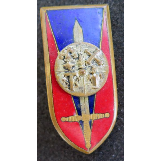 ESM  COETQUIDAN : Groupement interarmes Arthus Bertrand G. 1176  en émail