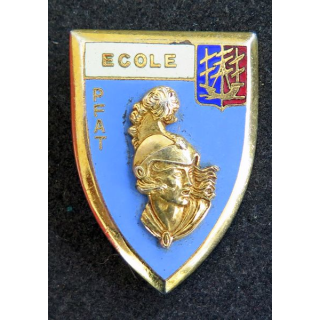 PFAT : école des personnels féminins de l'armée de terre Arthus Bertrand G.1079 en émail