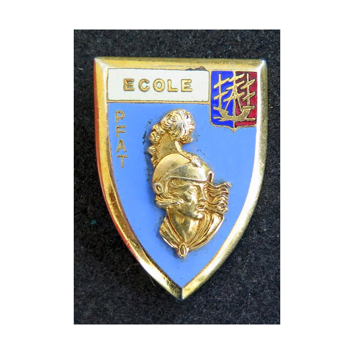 PFAT : école des personnels féminins de l'armée de terre Arthus Bertrand G.1079 en émail