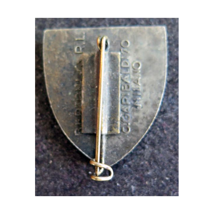 Vieil insigne du pèlerinage ASSISI (Assise) pelerinaggio alla tomba di St Francesc