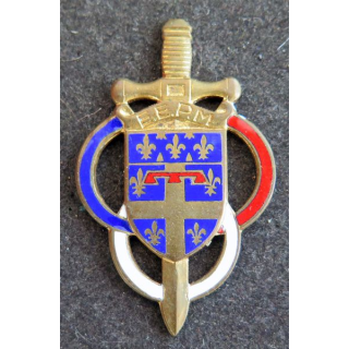 EEPM Antibes :  École d'entrainement physique militaire  Antibes Drago en émail sans attache