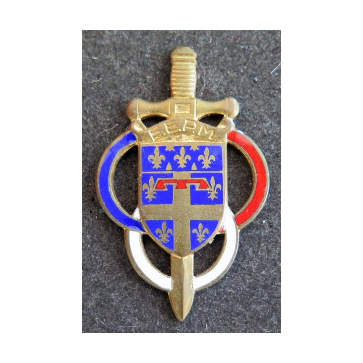 EEPM Antibes :  École d'entrainement physique militaire  Antibes Drago en émail sans attache