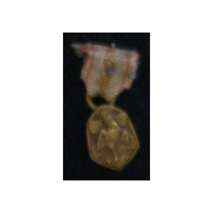 FRANCE : MÉDAILLE COMMÉMORATIVE 1939-45 EN RÉDUCTION BRONZE