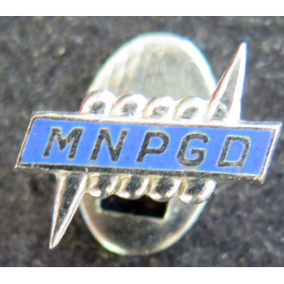 MNPGD : Boutonnière métal émaillée  Fraisse Demay