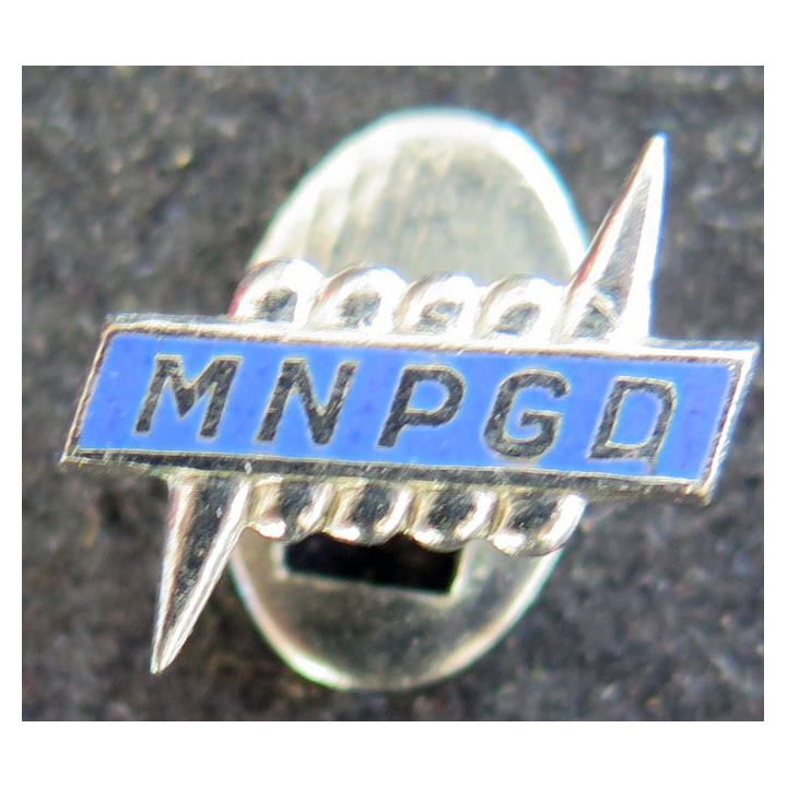 MNPGD : Boutonnière métal émaillée  Fraisse Demay