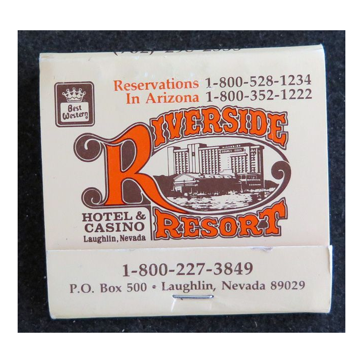 BOITE D'ALLUMETTES : Riverside Resort Hotel & Casino Nevada USA (neuve)