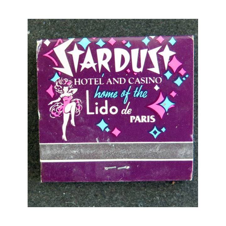 BOITE D'ALLUMETTES : Stardust Hotel & Casino Nevada USA (neuve)