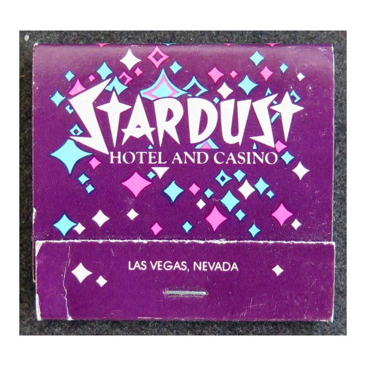 BOITE D'ALLUMETTES : Stardust Hotel & Casino Nevada USA (neuve)