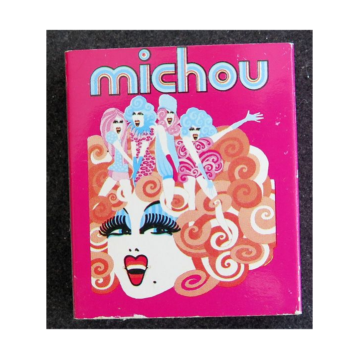 BOITE D'ALLUMETTES : Michou Montmartre Paris (vide)