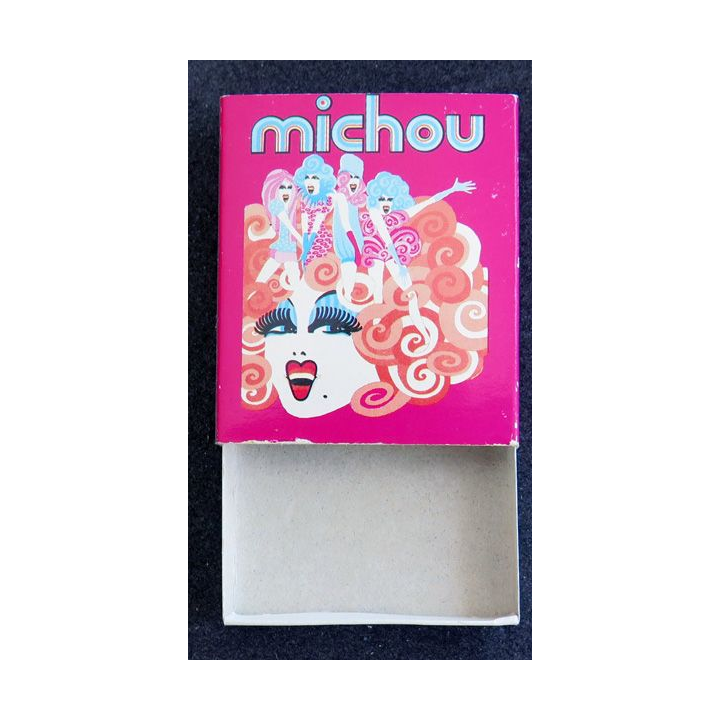 BOITE D'ALLUMETTES : Michou Montmartre Paris (vide)