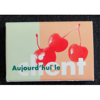 BOITE D'ALLUMETTES : Passion traiteur Aujourd'hui Client neuve)