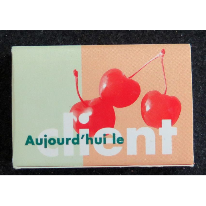 BOITE D'ALLUMETTES : Passion traiteur Aujourd'hui Client neuve)