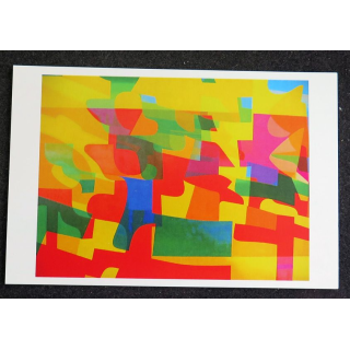 Carte Postale Fugue de Roland Bierge 1990