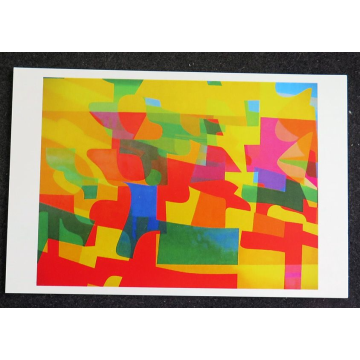 Carte Postale Fugue de Roland Bierge 1990