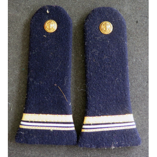 Paire d'épaulettes de maître principal de la Marine Nationale avec bouton