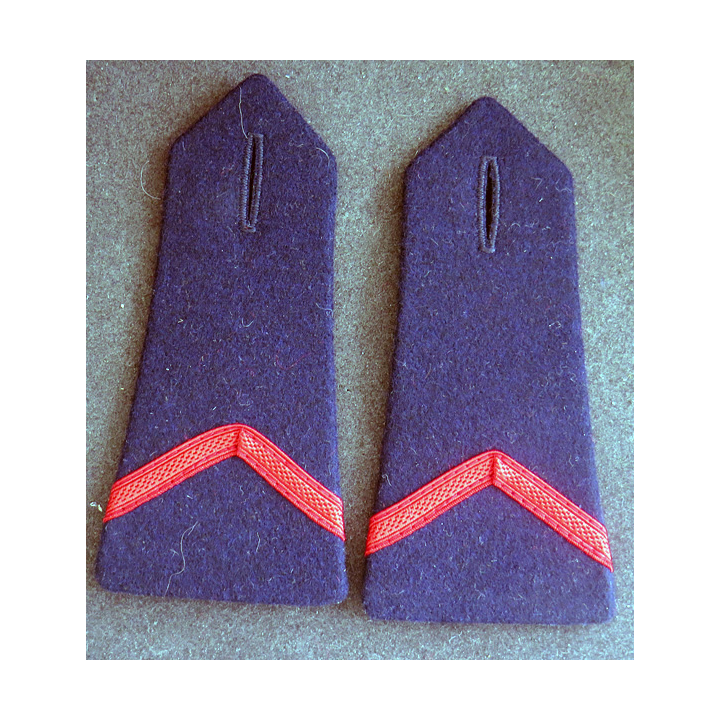 vieille paire d'épaulette de 1° classe d'infanterie