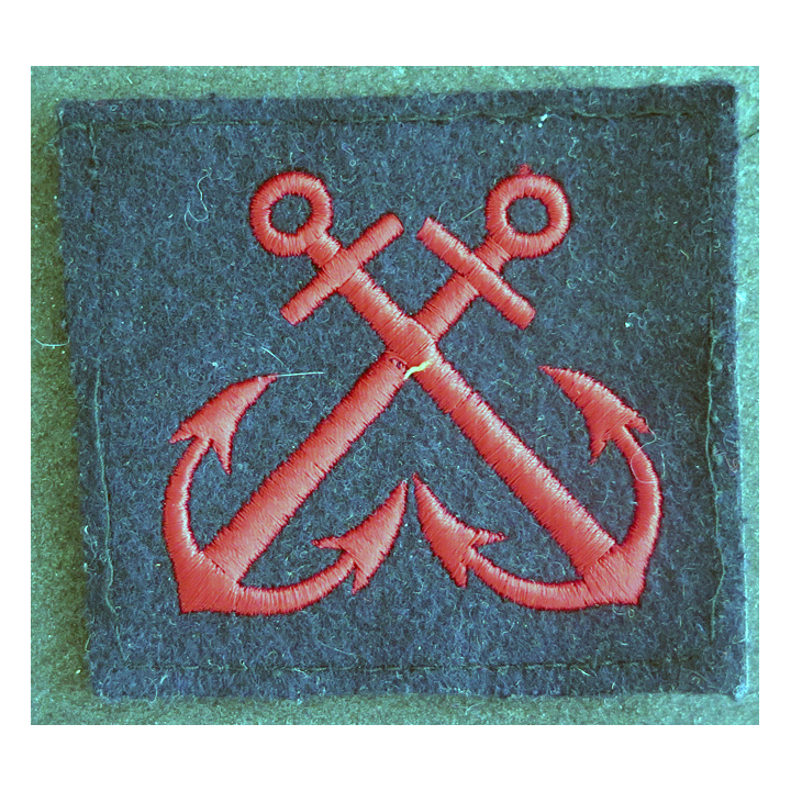 MARINE : Ancre de marine de manche de caban de matelot hauteur 7 cm